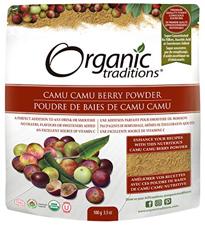 Organic Traditions Camu Camu Berry Powder,3.5 oz