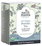 Earth Mama Organic Periodic Tea Bags for Occasional Cramps and Menstrual Discomfort, 16-Count
