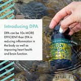 Freshfield Vegan Omega 3 DHA Supplement: 2 Month Supply. Premium Algae Oil, Plant Based, Sustainable, Mercury Free. Better Than Fish Oil! Supports Heart, Brain, Joint Health - with DPA (Natural, 60)