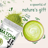 Organic Matcha Green Tea Powder, 2 Pound (32 Ounce), Culinary Grade - Unflavored - First Harvest Authentic Japanese Origin, 100% Pure Matcha for Smoothies, Latte and Baking, Non-GMO, Non-Irradiation