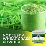 Dr. Berg's Wheat Grass Superfood Powder - Raw Juice Organic Ultra-Concentrated Rich in Vitamins & Nutrients - Chlorophyll & Trace Minerals - 60 Servings - Gluten-Free Non-GMO - 5.3 oz (1 Pack)