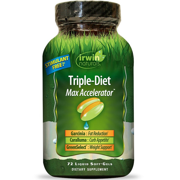 Irwin Naturals, Triple-Diet 72 Liquid Soft-Gels