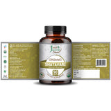 Just Jaivik Organic Shatavari Tablets - A Dietary Supplements - 750 mg (Pack 90 Organic Tablets) | Rejuvenation for Vata and Pitta | Women's Health Supplement