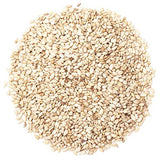 Organic Hulled Sesame Seeds, 18 Pounds – Whole Raw White Sesame Seeds, Non-GMO, Kosher, Vegan, Unroasted, Bulk. High in Iron, and Calcium. Perfect for Tahini Paste, Stir-fries, and Salads.