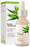 InstaNatural Vitamin C Serum with Hyaluronic Acid & Vit E Collagen Anti Wrinkle 30 mL