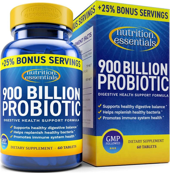 𝗪𝗜𝗡𝗡𝗘𝗥 - 𝗠𝗔𝗫 𝗦𝗧𝗥𝗘𝗡𝗚𝗧𝗛 Probiotics for Women & Men - Probiotics Digestive Health - 62% More Stable Probiotic for Gut Health Support - USA Made Vegan Probiotics Formula Prebiotic Blend