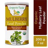 Organic Veda® Mulberry Powder 7 Oz (200 Grams) - Organic, Pure and All Natural Herbs Raw Organic Super Food Supplement. Non GMO. Gluten FREE. Made in Health USA FDA Registered Facility.