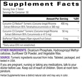InnovixLabs Curcumin Turmeric with C3 Reduct, C3 Complex and BioPerine 100 TR Tablets