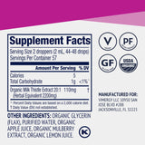 Vimergy USDA Organic Milk Thistle Extract, 57 Servings – Healthy Liver Support Supplement Drops – Liquid Milk Thistle Tincture – No Alcohol Added - Non-GMO, Vegan & Paleo (115 ml)