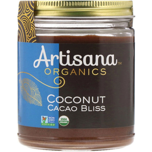 Artisana, Organics, Raw Coconut Cacao Bliss, Nut Butter 227 g