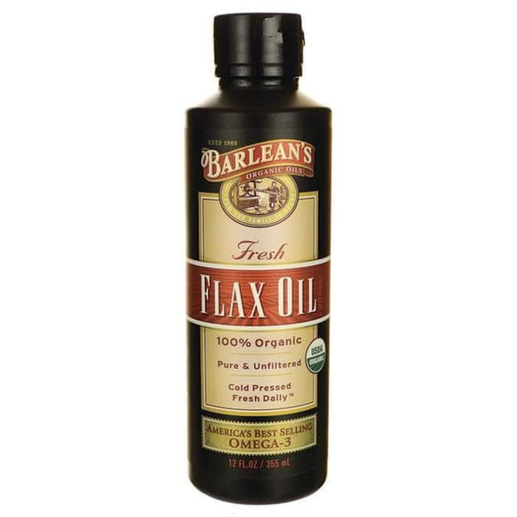 Barlean's, Organic, Fresh, Flax Oil, 12 fl oz (355 ml)
