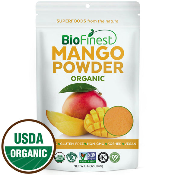 Biofinest Mango Powder - Raw Organic Pure Superfood