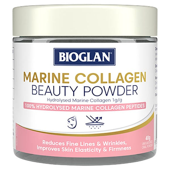 Bioglan Marine Collagen Beauty Powder, 40g
