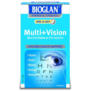 Bioglan One-a-Day Multi Vision 50 Tablets Multivitamin Kesehatan Mata