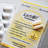CGN LactoBif 5 Probiotics 5 Billion CFU, 60 Veggie Capsules