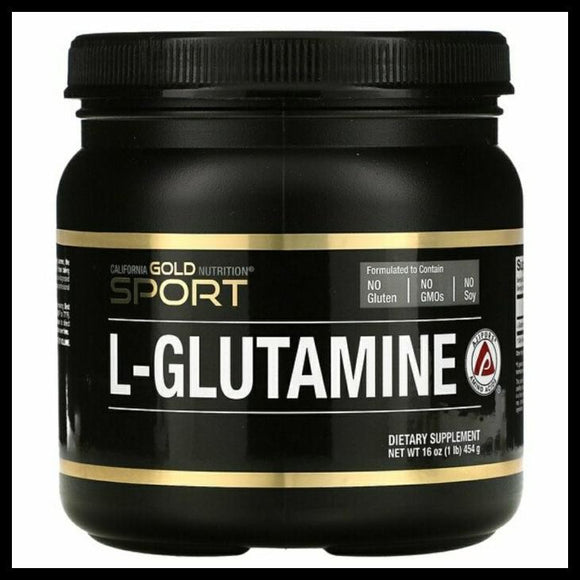 CGN L-Glutamine Powder Ajipure 16 Oz 454 Gr