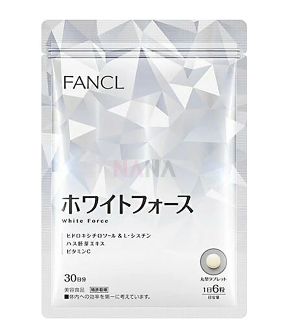 FANCL White Force Whitening Supplement 180 Tablets 30 Days