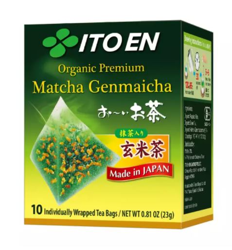 ITO EN Organic Premium Tea Bag Matcha Genmaicha