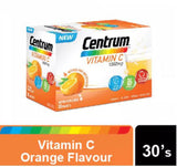 Centrum Vitamin C 1000mg Sachet, Orange Flavour, 30s