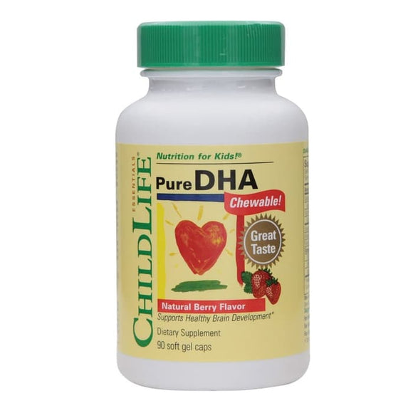 Child Life Pure DHA Soft Gel Capsules, 90-Count