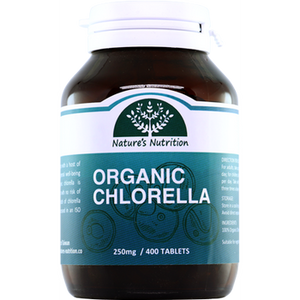Nature’s Nutrition Organic Chlorella 400 Tablets