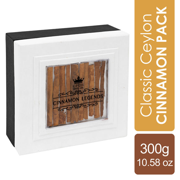Cinnamon Legends Classic Ceylon Pack 300 grams  10.58 oz