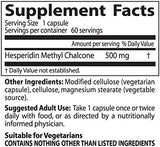 Doctor's Best Hesperidin Methyl Chalcone 500mg 60 Veggie Caps