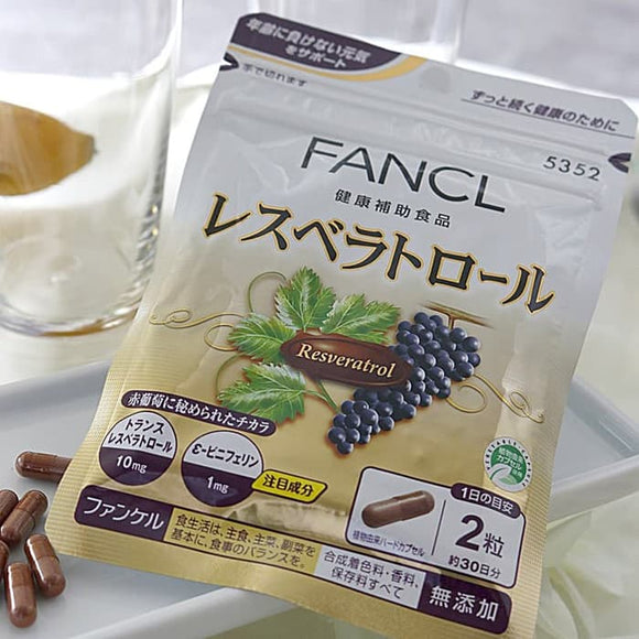 FANCL Japan Resveratrol 10mg 60 Tablet