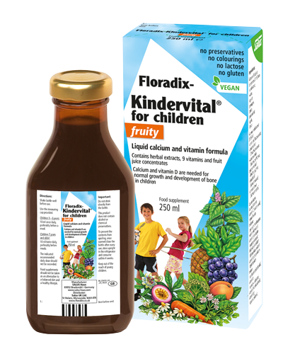 Floradix Kindervital Fruity Multivitamin Liquid Formula 250ml
