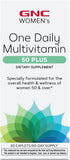 GNC Women's One Daily Multivitamin 50 Plus, 60 Caplets
