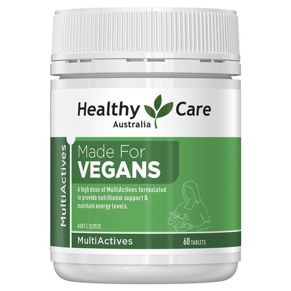 Healthy Care Multi Actives Made for Vegans 60 Tablets