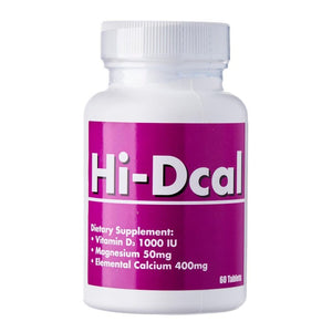 Hi-Dcal Calcium + Vitamin D3 1000 IU Multivitamin Supplement