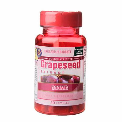 Holland & Barrett Double Strength Grapeseed Extract 100mg 50 Capsules