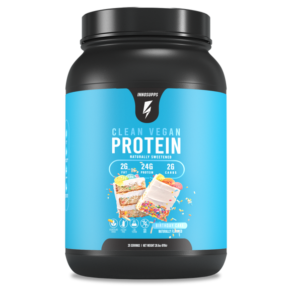 INNOSUPPS CLEAN VEGAN PROTEIN Plant-Based Protein - Naturally Sweetened 800 G