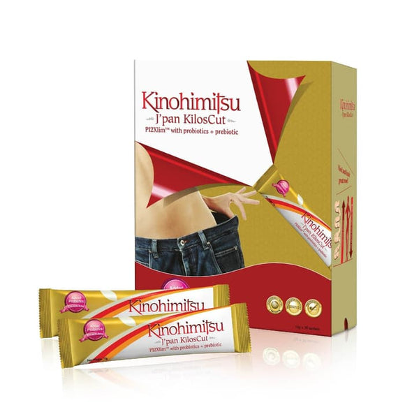 KINOHIMITSU J'PAN KILOSCUT 30 X 10G Probiotic Prebiotic Weight Loss