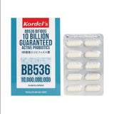 KORDEL'S BB536 Bifidus 10 Billion Active Probiotics x 20 Vegetal Capsules