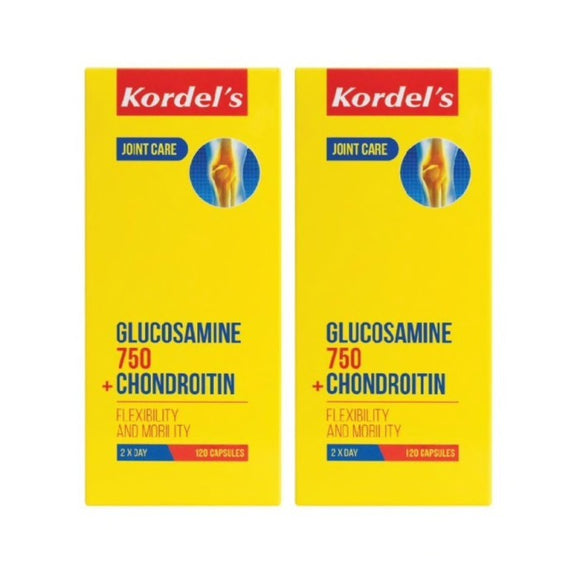 KORDELS Glucosamine 750 mg + Chondroitin 120s Twinpack