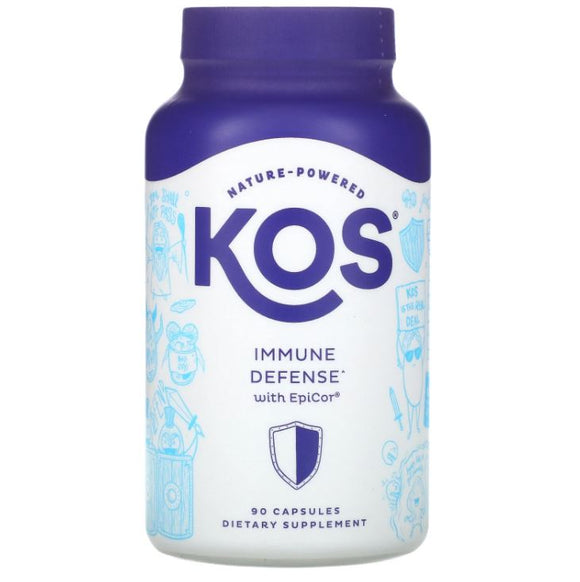 KOS, Immune Defense with EpiCor, 90 Capsules