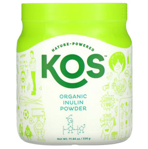 KOS, Organic Inulin Powder, 11.85 oz (336 g)