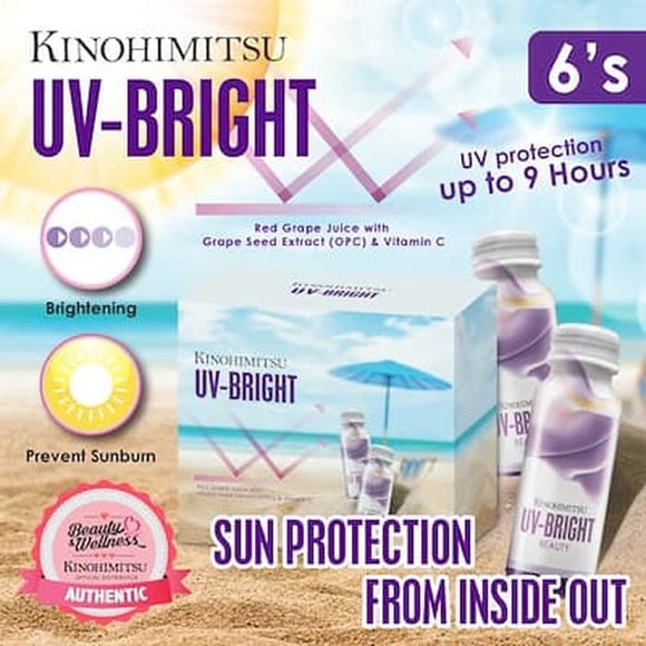 Kinohimitsu J'pan UV-Bright Drink 50ml x 6 UV Protection Drink