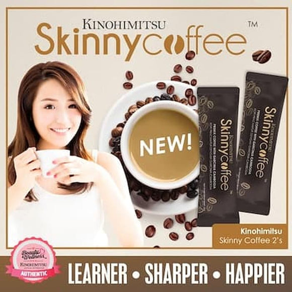 Kinohimitsu Skinny Coffee 280gr (14sx20g) Kopi Pelangsing