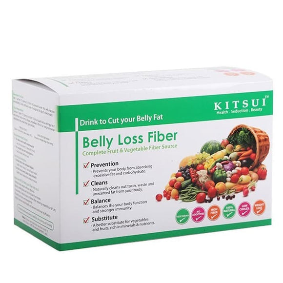 Kitsui Belly Loss Fiber 15gx15sachet Fruit Vegetable Sources Fiber