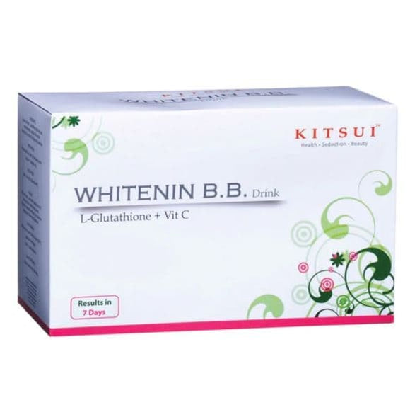Kitsui Whitening Skin Drink 15's x 10g Glutathione Vitamin C