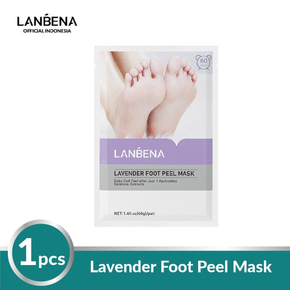 LANBENA Lavender Foot Peel Mask, 1.4 fl.oz (40 g)