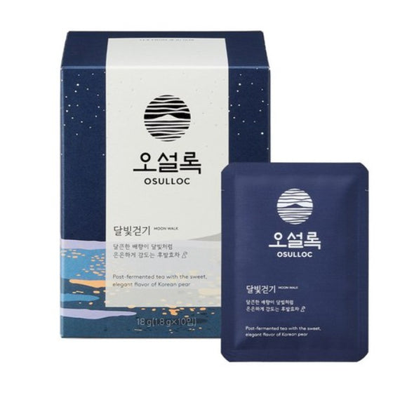 [OSULLOC] Moon Walk Blended Organic Green Tea 10T (Pyramid Teabag)