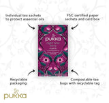 Pukka Organic Night Time Berry 20 herbal tea sachets 36g