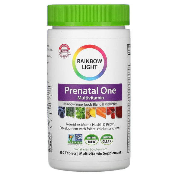 Rainbow Light, Prenatal One Multivitamin, 150 Tablets