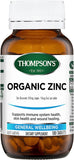 Thompson's Organic Zinc Imunitas dan Kesehatan Kulit 180 Tablets