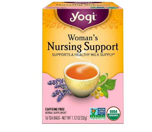 Yogi Tea, Organic, Woman's Nursing Support, 16 Tea Bags,32g