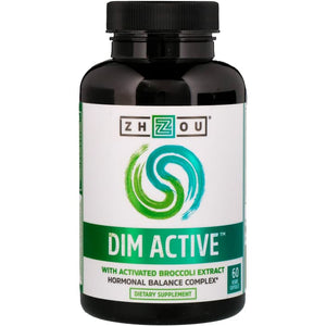 Zhou Nutrition,DIM Active,Hormonal Balance Complex,60 Veggie Capsules